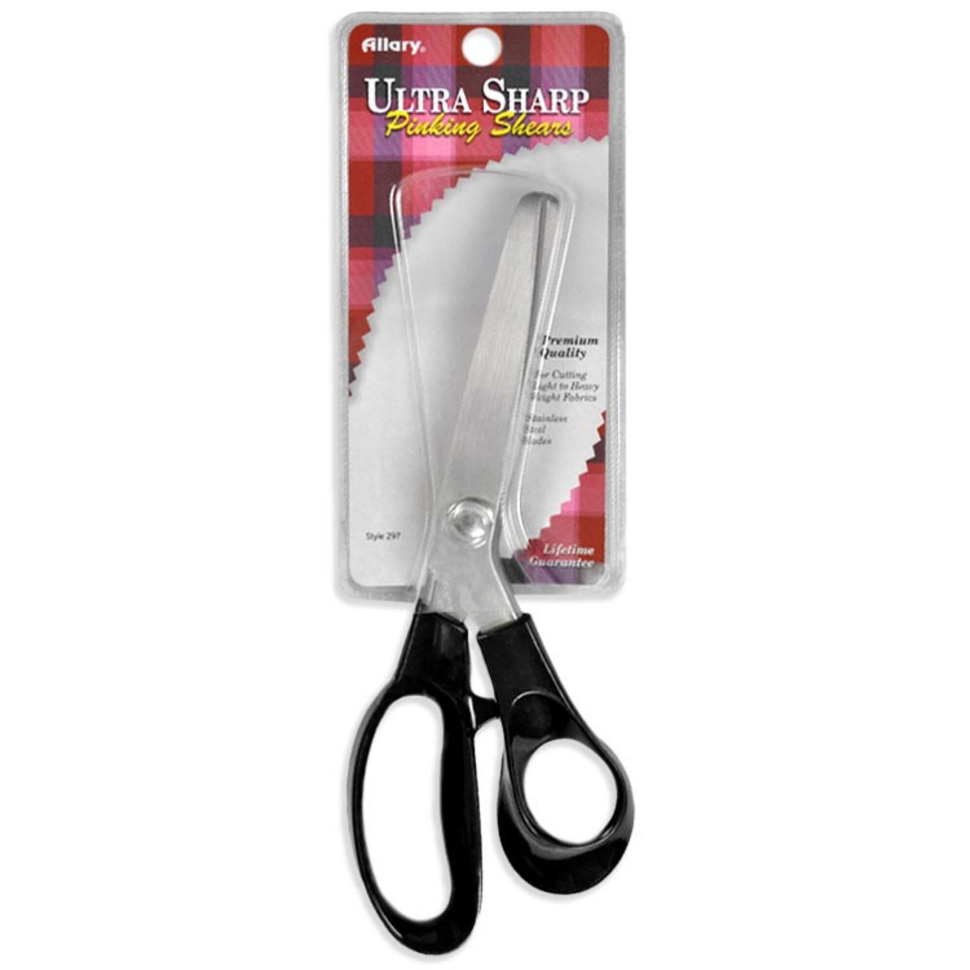 Allary Ultra Sharp Pinking Shears, 9"
